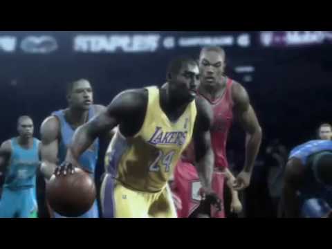 NBA 2K10 Kobe Bryant дает урок игры в баскетбол