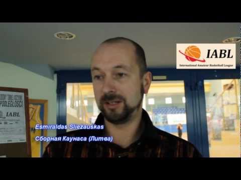 11.11.2012. Баскетбол. МЛБЛ. Интервью. 1-й тур в Сопоте.