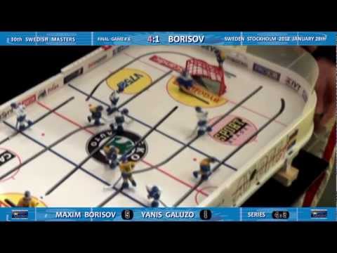 Настольный хоккей-Table hockey-SM-2012-final-BORISOV-GALUZO-Game6-comment-TITOV