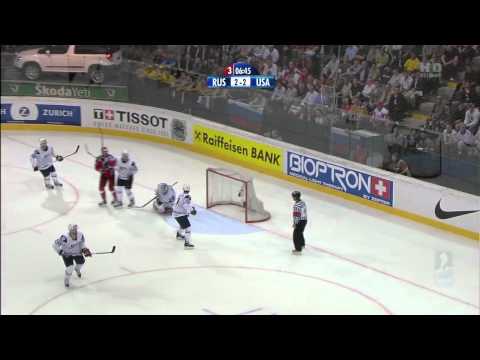 Хоккей ЧМ 2009 1/2 [ Russia - USA ] [ 3прд. ] 720p