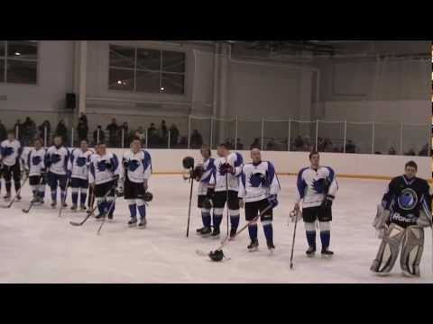 Хоккей ПИОНЕР 9 - 8 KATRINEHOLM HOCKEY VETS (Sweden) 17 марта 2012 г.