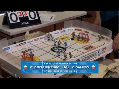 Настольный хоккей-Table hockey-WCh-2011-DMITRICHENKO-GALUZO-Game7-comment-TITOV