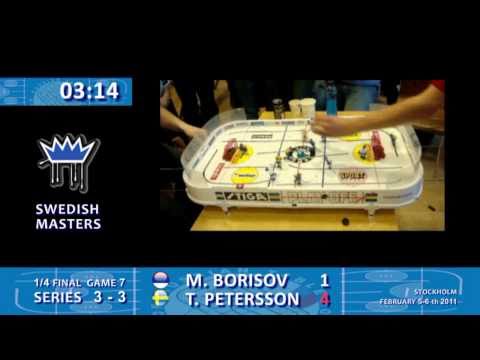 Настольный хоккей-Table hockey-Swedish-2011-BORISOV-PETERSSON-Game2-7-comment-PETROV
